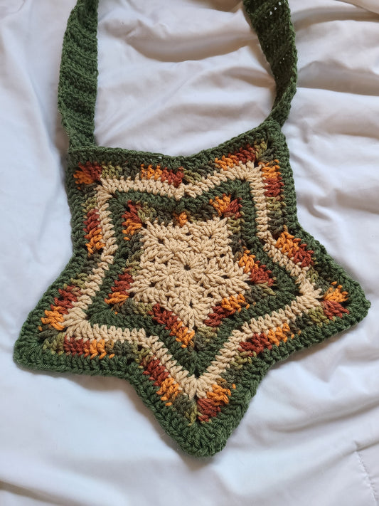 Crochet Star Bag